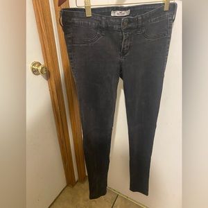 Black hollister jeggings 9L